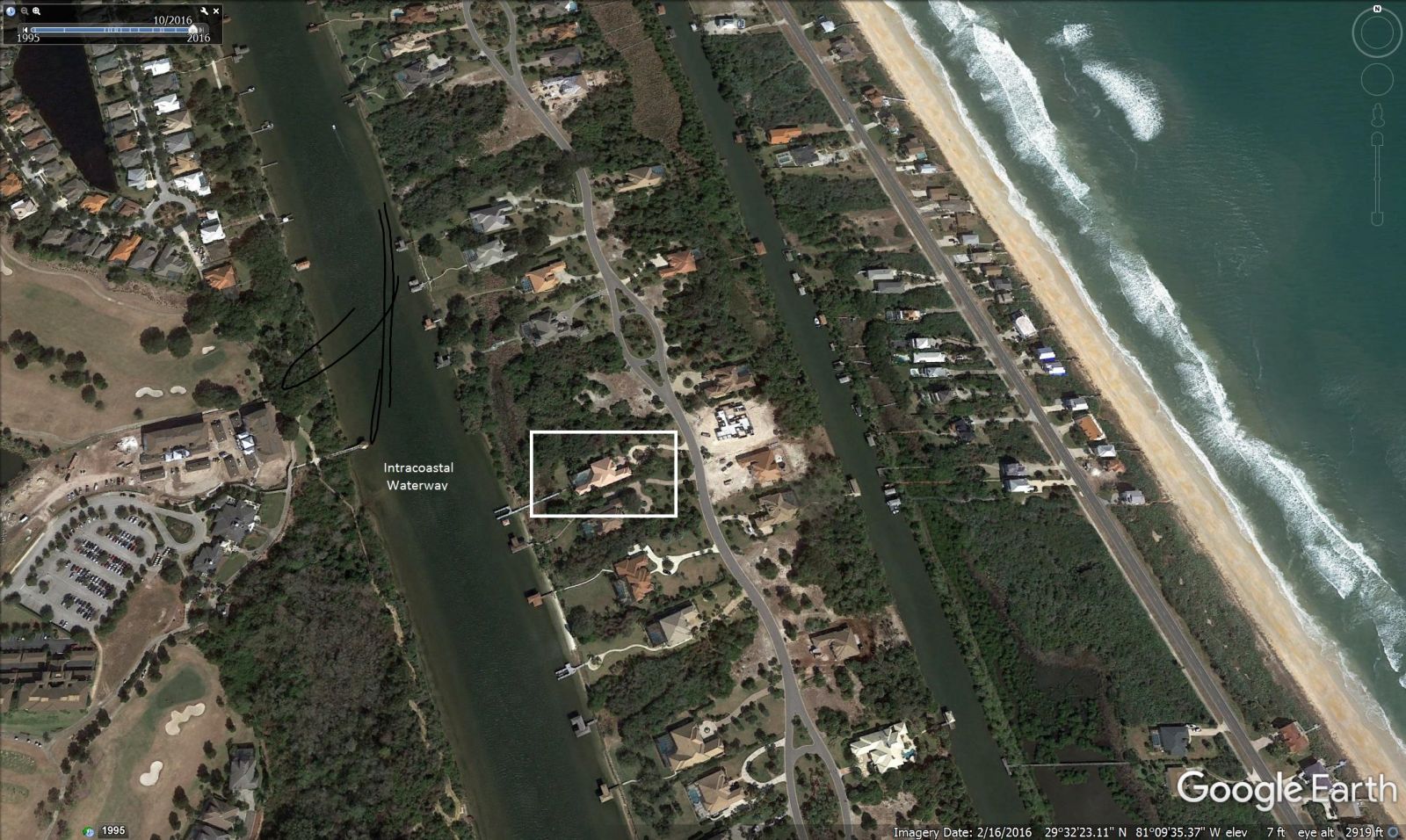 162 Island Estate Pkwy - Google Earth